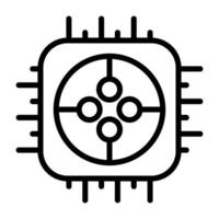 Cpu Vector Icon