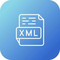 XML Vector Icon