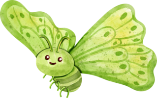 watercolor animal butterfly png