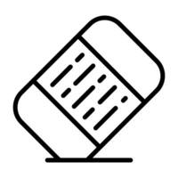 Eraser Vector Icon