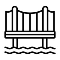 Bridge Vector Icon