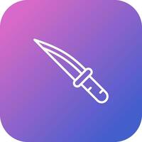 Knife Vector Icon