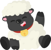 mouton mignonne dessin animé png