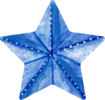 watercolor sea starfish png