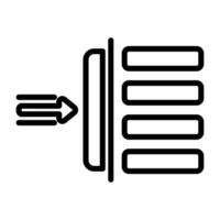 Margin Vector Icon
