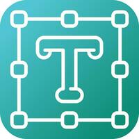 Text Tool Vector Icon