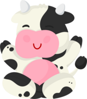 cow cute cartoon png