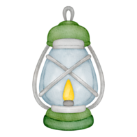 waterverf camping lamp png