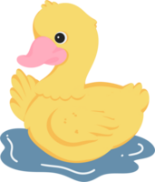 desenho fofo de pato png