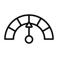 Gauge Vector Icon