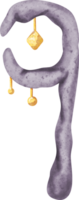 watercolor magic staff png