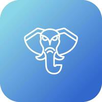 Elephant Vector Icon