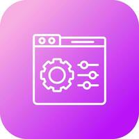 Control Panel Vector Icon