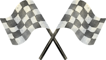 waterverf racing vlag png