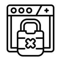 Web Browser Vector Icon