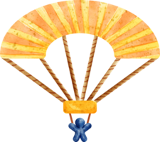 waterverf parachute sport png