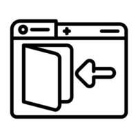 Logout Vector Icon