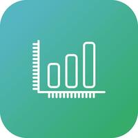 Bar Chart Vector Icon