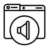 Audio Vector Icon