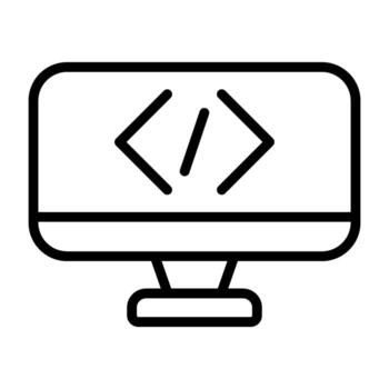 Coding Vector Icon