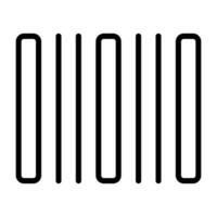 Barcode Vector Icon