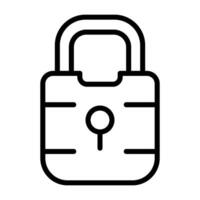 Padlock Vector Icon