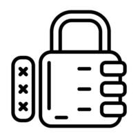 Padlock Vector Icon