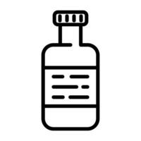 Bottle Vector Icon