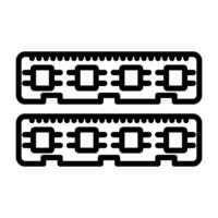 Ram Memory Vector Icon