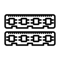 Ram Memory Vector Icon