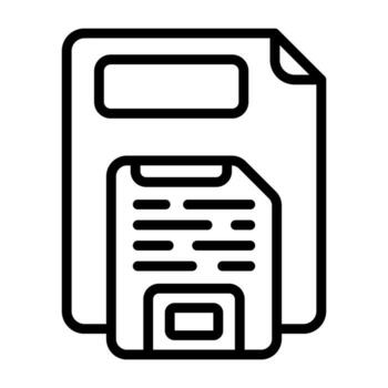 salvar botón vector icono