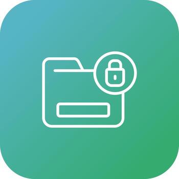 documento cifrado vector icono