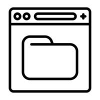 Browser Vector Icon