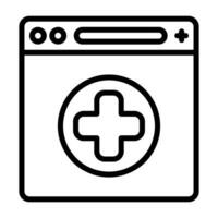 Browser Vector Icon