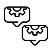 Speech Bubble Vector Icon