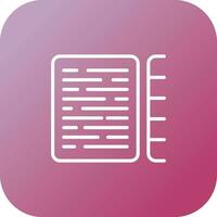 Document Indexing Vector Icon