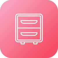 File Cabinet Vector Icon