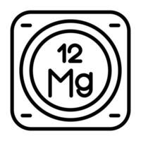 Magnesium Vector Icon