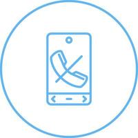 Call End Vector Icon