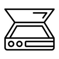 Scanner Vector Icon