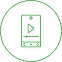 Video Player Vector Icon