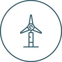 Windmill Vector Icon