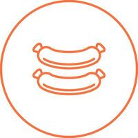 Sausage Vector Icon