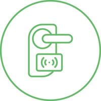 Key Card Vector Icon