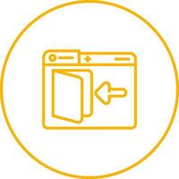 Logout Vector Icon