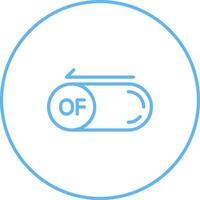 Of Button Vector Icon