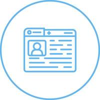 Profile Vector Icon