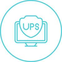 UPS Vector Icon