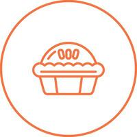 Pie Vector Icon