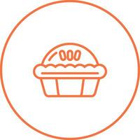 Pie Vector Icon